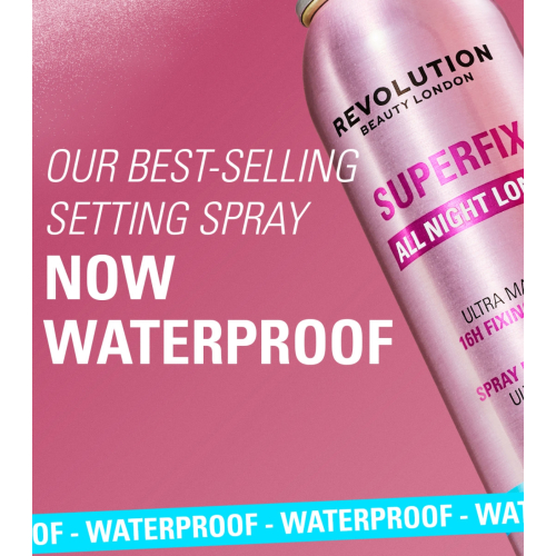 Makeup Revolution - Fissatore di trucco in spray Superfix All Night Long Waterproof