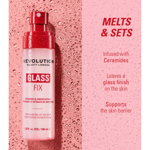 Makeup Revolution - Fijatore di trucco Glass Fix
