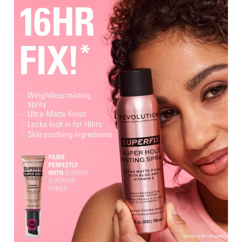 Makeup Revolution - Spray fissante per il trucco Superfix Super Hold Ultra Matte - 75ml