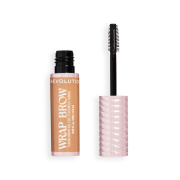 Makeup Revolution - Gel per sopracciglia Wrap Brow - Cool Medium Brown