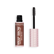 Makeup Revolution - Gel per sopracciglia Wrap Brow - Dark Brown