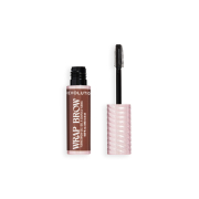 Makeup Revolution - Gel per sopracciglia Wrap Brow - Dark Brown