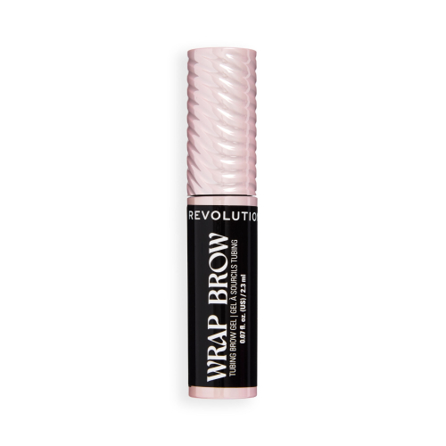 Makeup Revolution - Gel per sopracciglia Wrap Brow - Ebony Black