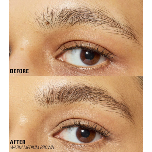 Makeup Revolution - Gel per sopracciglia Wrap Brow - Warm Medium Brown