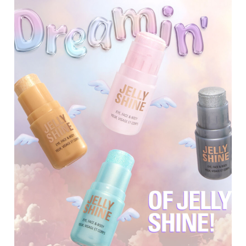 Makeup Revolution - Illuminante Jelly Shine Shadow and Highlight Stick - Mermaid Green