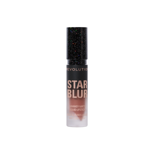 Makeup Revolution - Rossetto liquido opaco con brillantini Star Blur - Frosted Petal