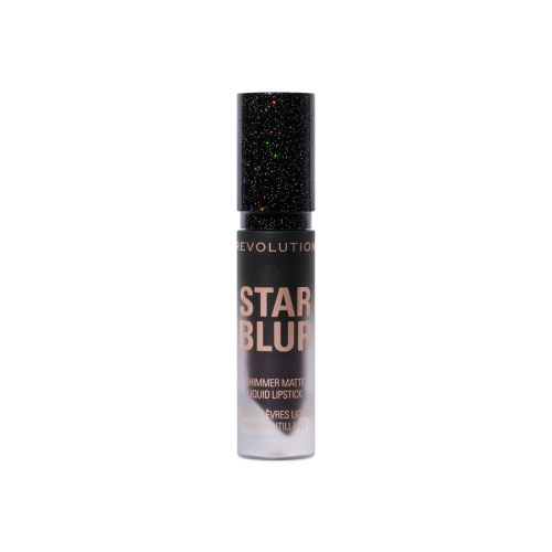 Makeup Revolution - Rossetto liquido opaco con brillantini Star Blur - Midnight Eclipse