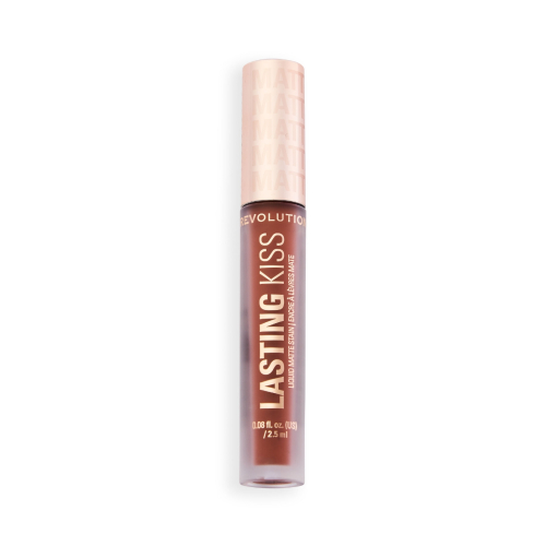 Makeup Revolution - Rossetto liquido opaco Lasting Kiss - Suede Nude