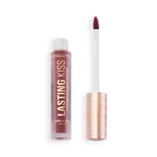 Makeup Revolution - Rossetto liquido opaco Lasting Kiss - Sultry Mauve