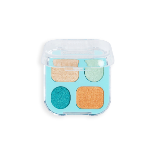 Makeup Revolution - Mini palette di ombretti Bouncy Pop - Aqua Splash