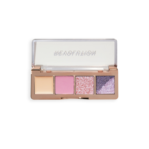 Makeup Revolution - Mini palette di ombretti - The Enchanted Icon Edit Soft Pink Nudes