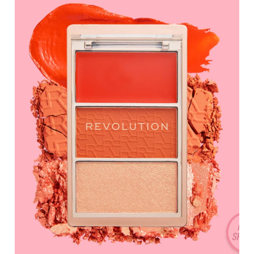 Makeup Revolution - Palette di fard Icon Blush - Tangerine Tease