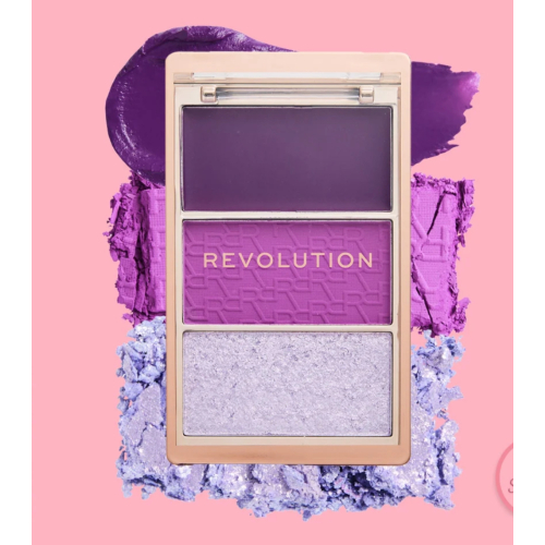 Makeup Revolution - Palette di fard Icon Blush - Violet Vogue