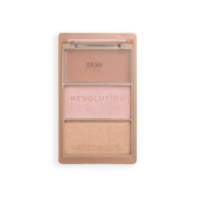 Makeup Revolution - Highlight Icon Palette di illuminanti - Molten Bronze