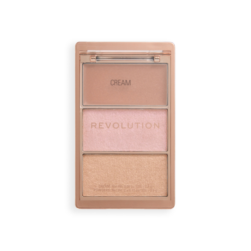 Makeup Revolution - Highlight Icon Palette di illuminanti - Molten Bronze