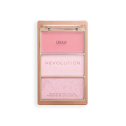 Makeup Revolution - Highlight Icon Palette di illuminanti - Pink Posse