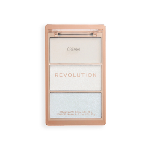 Makeup Revolution - Highlight Icon Palette di illuminanti - White Wishes
