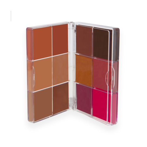 Makeup Revolution - Palette viso Everything Base Face Icon Complexion - Dark