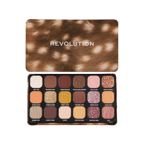 Makeup Revolution - Palette di ombre Forever Flawless - Doe Eyes