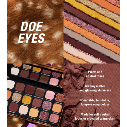 Makeup Revolution - Palette di ombre Forever Flawless - Doe Eyes