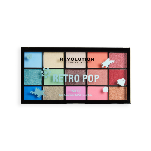 Makeup Revolution - Palette di ombre Reloaded - Retro Pop