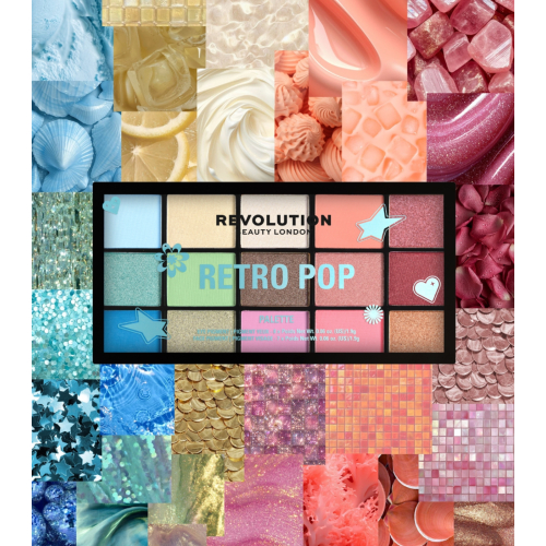 Makeup Revolution - Palette di ombre Reloaded - Retro Pop