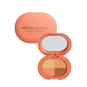 Makeup Revolution - Polveri compatte Powder Pops Colour Correct - Dark to Deep