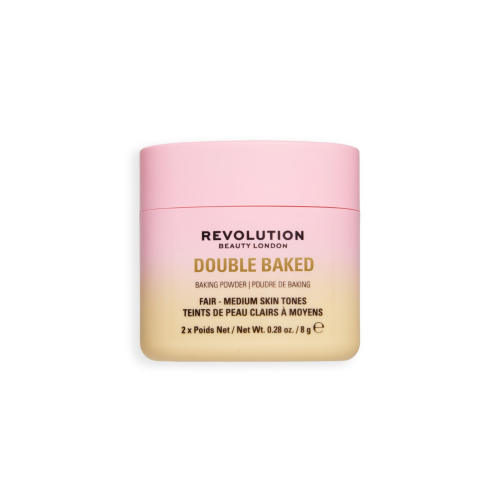 Makeup Revolution - Polveri libere Double Baked - Fair to Medium