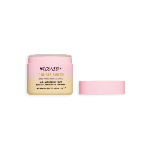 Makeup Revolution - Polveri libere Double Baked - Fair to Medium