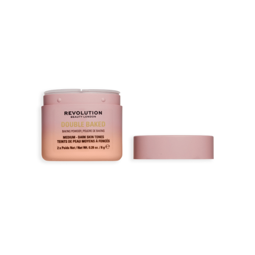 Makeup Revolution - Polveri libere Double Baked - Medium to Dark