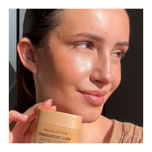 Makeup Revolution - Cipria libera per baking Translucent Glow - Fair to Light
