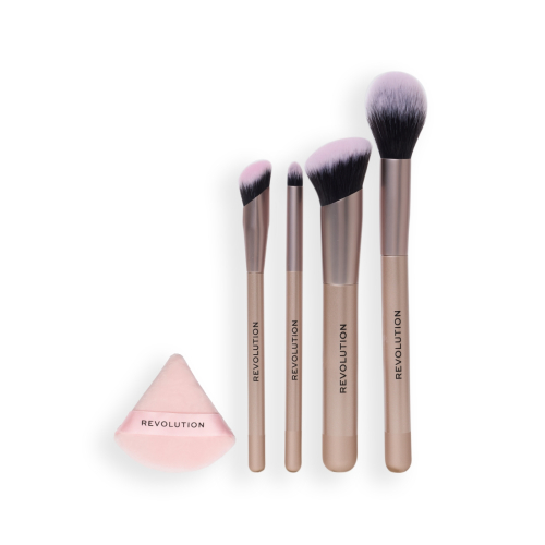 Makeup Revolution - Set di pennelli Back to Base-ics