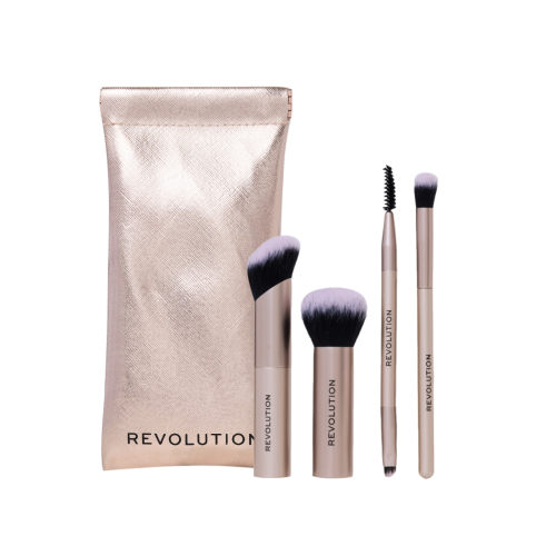 Makeup Revolution - Set di pennelli On the Glow