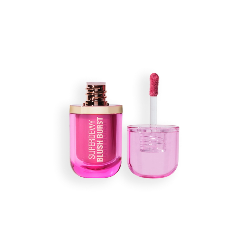 Makeup Revolution - *Super Dewy*  - Blush liquido  Blush burst - Bubblegum Burst Pink