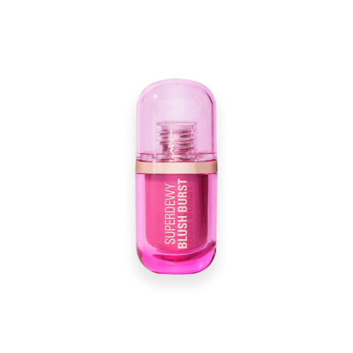 Makeup Revolution - *Super Dewy*  - Blush liquido  Blush burst - Bubblegum Burst Pink