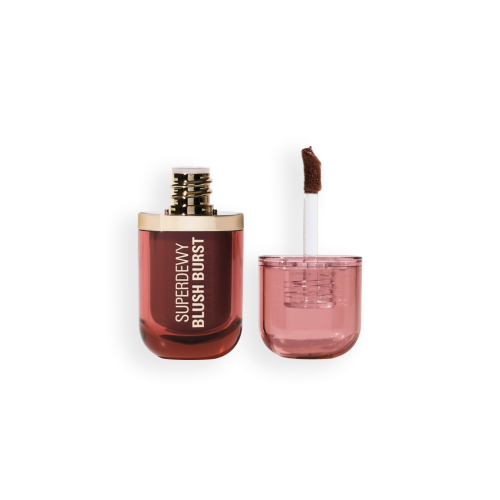 Makeup Revolution - *Super Dewy*  - Blush liquido  Blush burst - Caramel Cooler Bronze