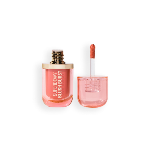 Makeup Revolution - *Super Dewy*  - Blush liquido  Blush burst - Peach Spritz