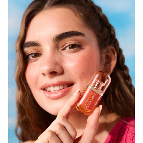 Makeup Revolution - *Super Dewy*  - Blush liquido  Blush burst - Peach Spritz