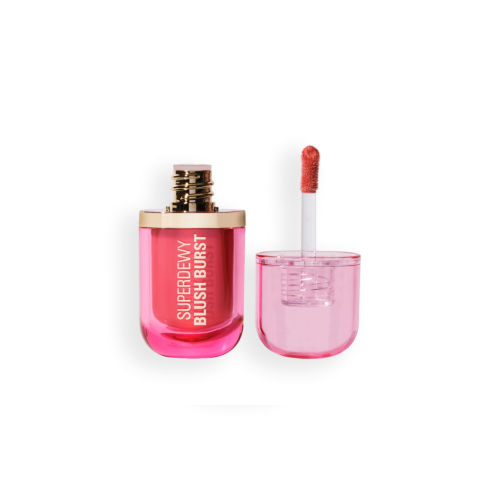 Makeup Revolution - *Super Dewy* - Blush liquido Blush burst - Strawberry milkshake cool pink