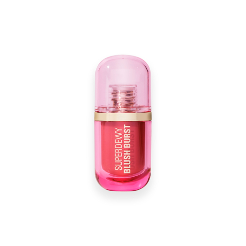 Makeup Revolution - *Super Dewy* - Blush liquido Blush burst - Strawberry milkshake cool pink