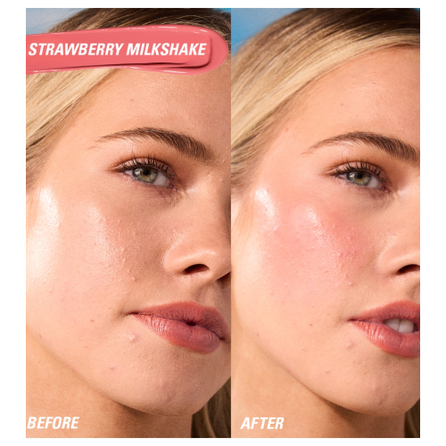 Makeup Revolution - *Super Dewy* - Blush liquido Blush burst - Strawberry milkshake cool pink