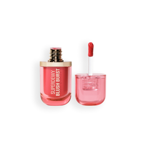 Makeup Revolution - *Super Dewy*  - Blush liquido  Blush burst - Watermelon Pop Coral