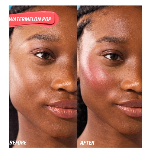 Makeup Revolution - *Super Dewy*  - Blush liquido  Blush burst - Watermelon Pop Coral