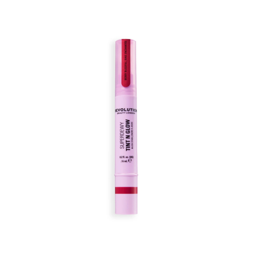 Makeup Revolution - *Super Dewy* - Blush liquido Tint N Glow - Berry Blissful