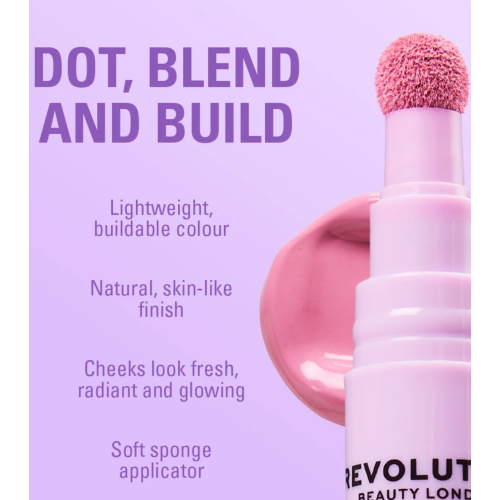 Makeup Revolution - *Super Dewy* - Blush liquido Tint N Glow - Lilac Lullaby