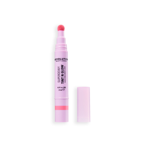 Makeup Revolution - *Super Dewy* - Blush liquido Tint N Glow - Primrose Pink