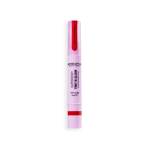 Makeup Revolution - *Super Dewy* - Blush liquido Tint N Glow - Red Rouge