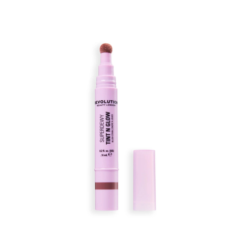 Makeup Revolution - *Super Dewy* - Blush liquido Tint N Glow - Rose Ruffle