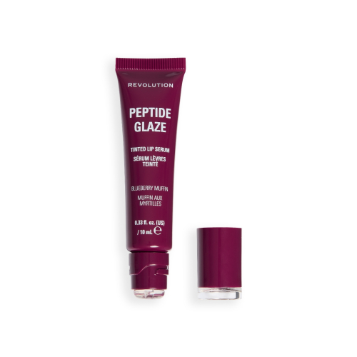 Makeup Revolution - Tinta labbra con siero Peptide Glaze - Blueberry Muffin