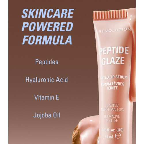 Makeup Revolution - Tinta labbra con siero Peptide Glaze - Blueberry Muffin